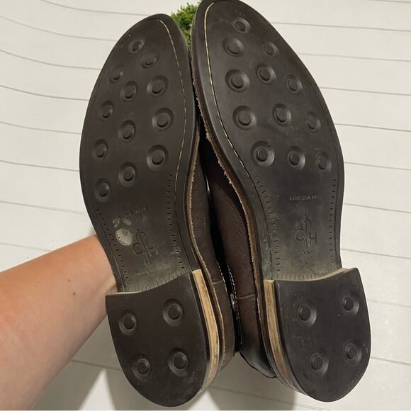 Cole Haan Brown Leather Pull On Classic Chelsea Boots Kens Size 10.5 - Picture 10 of 11